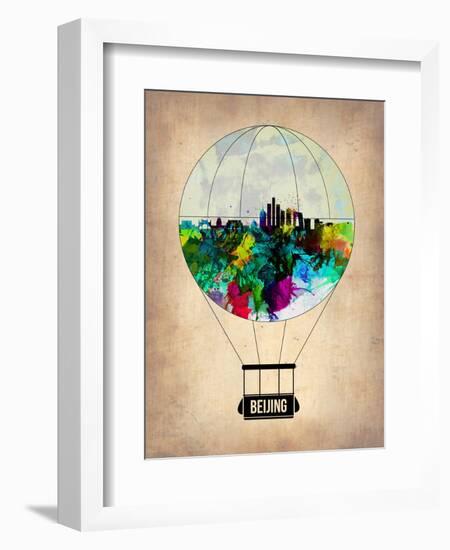 Beijing Air Balloon-NaxArt-Framed Art Print