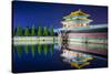 Beijing, China Forbidden City Gate.-SeanPavonePhoto-Stretched Canvas