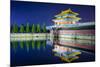 Beijing, China Forbidden City Gate.-SeanPavonePhoto-Mounted Photographic Print