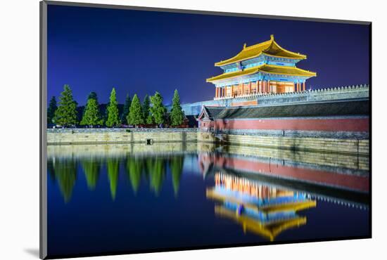 Beijing, China Forbidden City Gate.-SeanPavonePhoto-Mounted Photographic Print