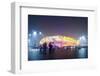 Beijing, China. Olympic Park, National Stadium (Called the Bird's Nest) at Night-Matteo Colombo-Framed Photographic Print