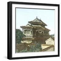 Beijing (China), Tangontin Monastery, Circa 1860-Leon, Levy et Fils-Framed Photographic Print