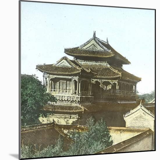 Beijing (China), Tangontin Monastery, Circa 1860-Leon, Levy et Fils-Mounted Photographic Print