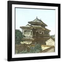 Beijing (China), Tangontin Monastery, Circa 1860-Leon, Levy et Fils-Framed Photographic Print