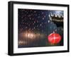 Beijing, Chinese New Year Spring Festival - Lantern Decorations on a Restaurant Front, China-Christian Kober-Framed Photographic Print