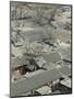 Beijing, Dongcheng District, Rooftop View of Traditional Beijing Hutong Area from Old Drum Tower-Walter Bibikow-Mounted Photographic Print