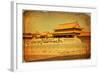 Beijing, Forbidden City-lachris77-Framed Photographic Print