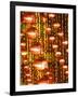 Beijing Hotel Lobby and Red Chinese Lanterns, China-Walter Bibikow-Framed Photographic Print