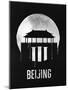 Beijing Landmark Black-null-Mounted Art Print