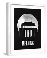 Beijing Landmark Black-null-Framed Art Print