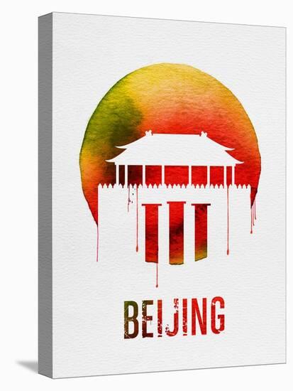 Beijing Landmark Red-null-Stretched Canvas