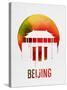 Beijing Landmark Red-null-Stretched Canvas