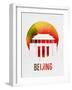 Beijing Landmark Red-null-Framed Art Print