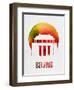 Beijing Landmark Red-null-Framed Art Print