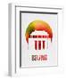 Beijing Landmark Red-null-Framed Art Print