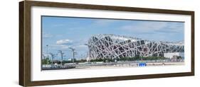 Beijing National Stadium, Olympic Green, Beijing, China-null-Framed Photographic Print