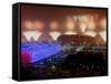 Beijing Olympics Opening Ceremony, Bird's Nest and Water Cube, Beijing, China-null-Framed Stretched Canvas