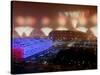 Beijing Olympics Opening Ceremony, Bird's Nest and Water Cube, Beijing, China-null-Stretched Canvas