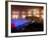 Beijing Olympics Opening Ceremony, Bird's Nest and Water Cube, Beijing, China-null-Framed Photographic Print