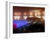 Beijing Olympics Opening Ceremony, Bird's Nest and Water Cube, Beijing, China-null-Framed Photographic Print