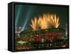 Beijing Olympics Opening Ceremony, Bird's Nest, Beijing, China-null-Framed Stretched Canvas