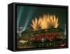 Beijing Olympics Opening Ceremony, Bird's Nest, Beijing, China-null-Framed Stretched Canvas