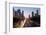 Beijing Skyline at Dusk-Liang Zhang-Framed Photographic Print