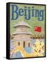 Beijing-Megan Meagher-Framed Stretched Canvas