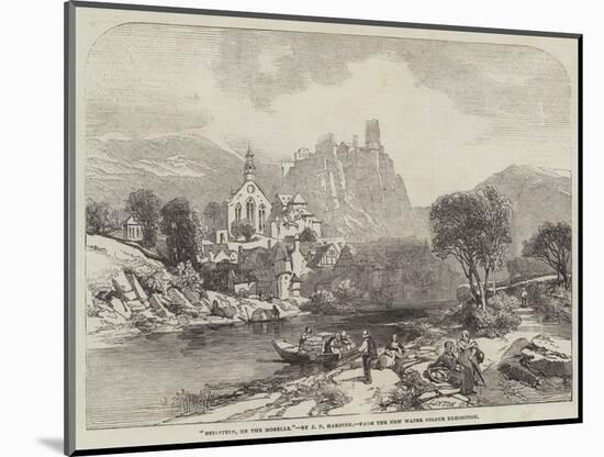 Beilstein, on the Moselle-James Duffield Harding-Mounted Giclee Print