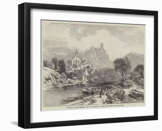 Beilstein, on the Moselle-James Duffield Harding-Framed Giclee Print