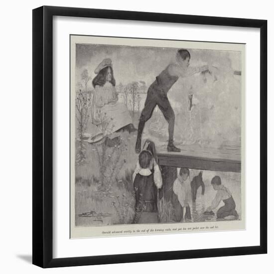 Being Beavers-Arthur Herbert Buckland-Framed Giclee Print