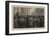 Being Hammered, a Sketch on the London Stock Exchange-Joseph Nash-Framed Giclee Print