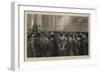 Being Hammered, a Sketch on the London Stock Exchange-Joseph Nash-Framed Giclee Print