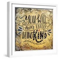 Being Kind-Britt Hallowell-Framed Art Print