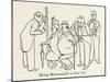 Being Measured for a New Car-William Heath Robinson-Mounted Art Print