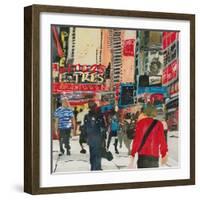 Being Part - New York-Susan Brown-Framed Giclee Print