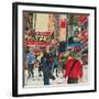 Being Part - New York-Susan Brown-Framed Giclee Print