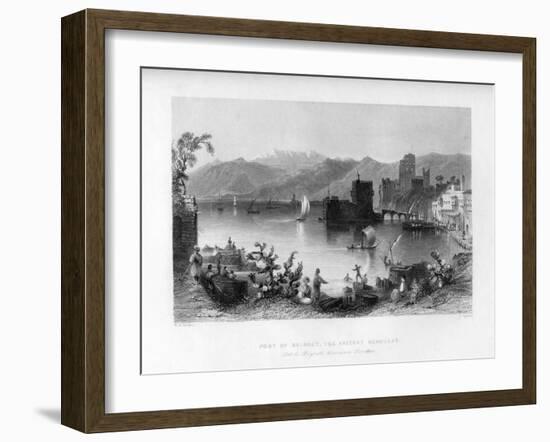 Beirout, the Ancient Berothah, Syria, 1841-J Appleton-Framed Giclee Print