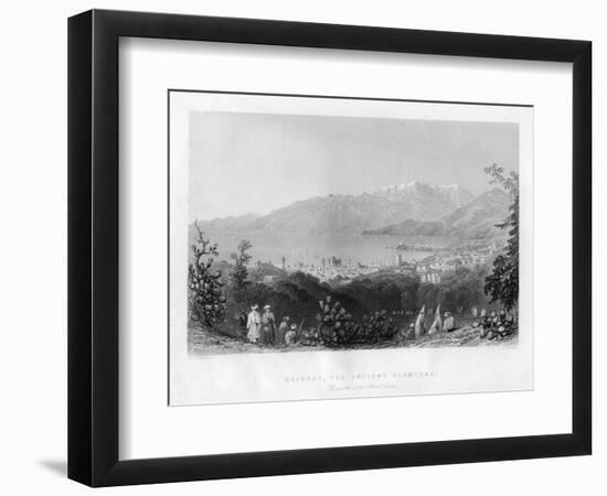 Beirout, the Ancient Berothah, Syria, 1841-James B Allen-Framed Premium Giclee Print