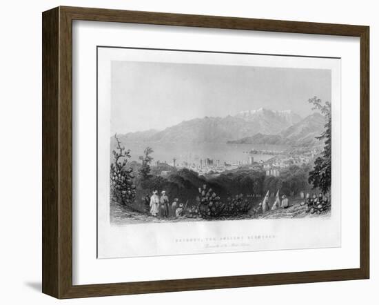 Beirout, the Ancient Berothah, Syria, 1841-James B Allen-Framed Giclee Print