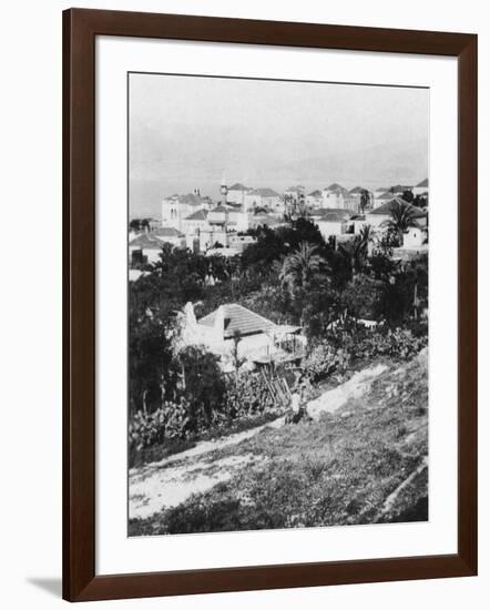 Beirut from the American College, Lebanon, C1927-C1931-null-Framed Giclee Print