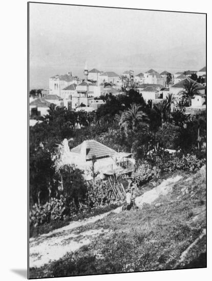 Beirut from the American College, Lebanon, C1927-C1931-null-Mounted Giclee Print