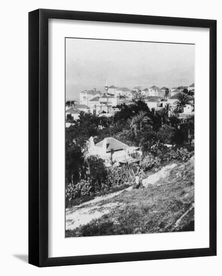 Beirut from the American College, Lebanon, C1927-C1931-null-Framed Giclee Print