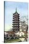 Beisi Pagoda, Suzhou, Jiangsu Province, China, C1924-Ernest Peterffy-Stretched Canvas