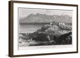 Bejaia and the Atlas Mountains-null-Framed Art Print
