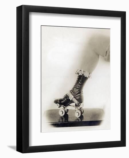 Bejeweled Roller Skate, 1920-Science Source-Framed Premium Giclee Print