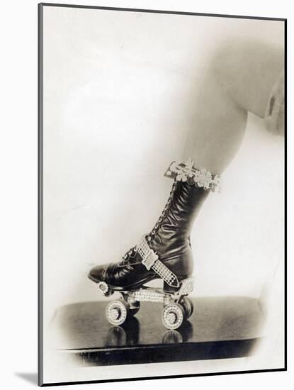 Bejeweled Roller Skate, 1920-Science Source-Mounted Giclee Print