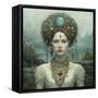 Bejeweled-Sasha-Framed Stretched Canvas