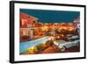 Bel Air Palms Motel, Retro-null-Framed Art Print