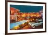 Bel Air Palms Motel, Retro-null-Framed Art Print